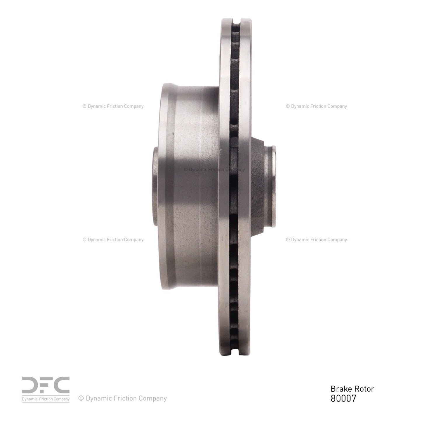 Dynamic Friction Company Disc Brake Rotor 600-80007