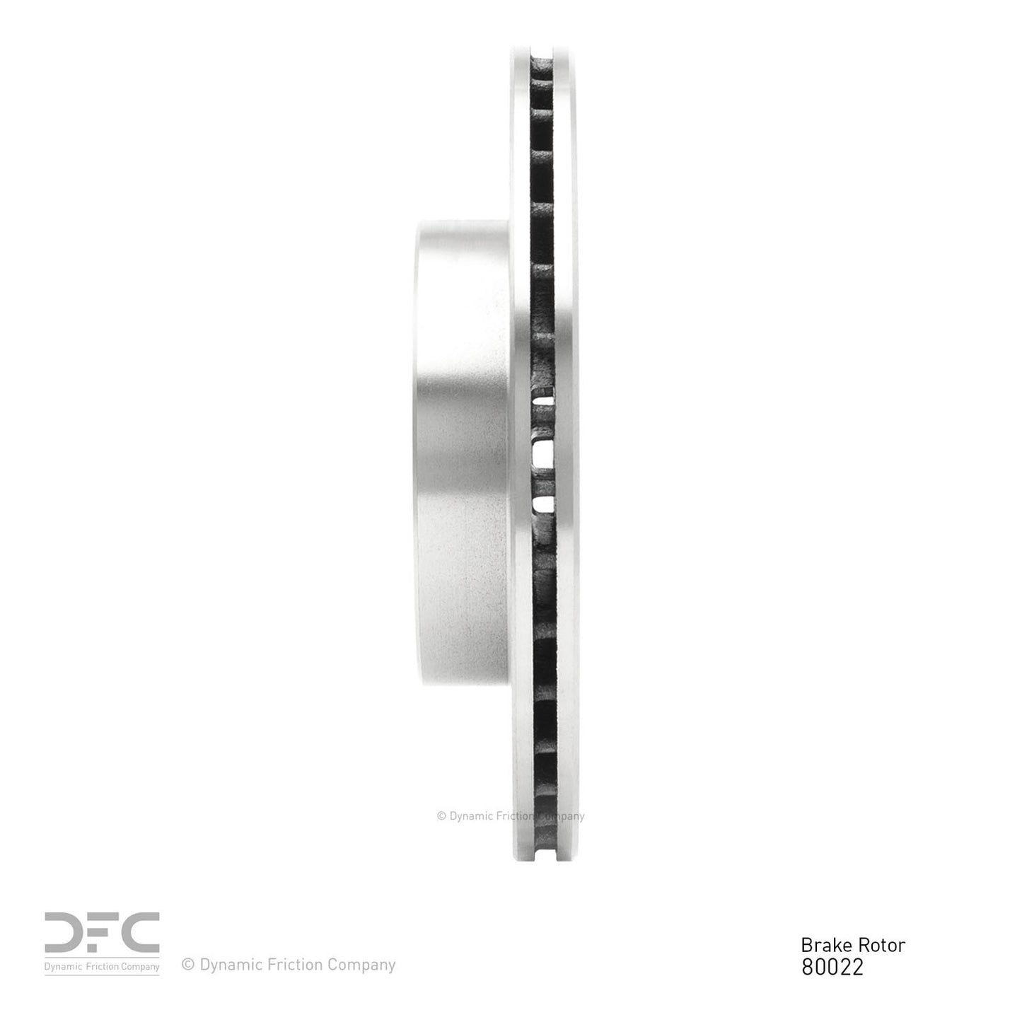 Dynamic Friction Company Disc Brake Rotor 600-80022