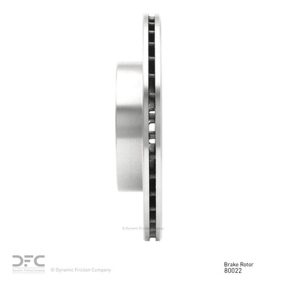 Dynamic Friction Company Disc Brake Rotor 600-80022