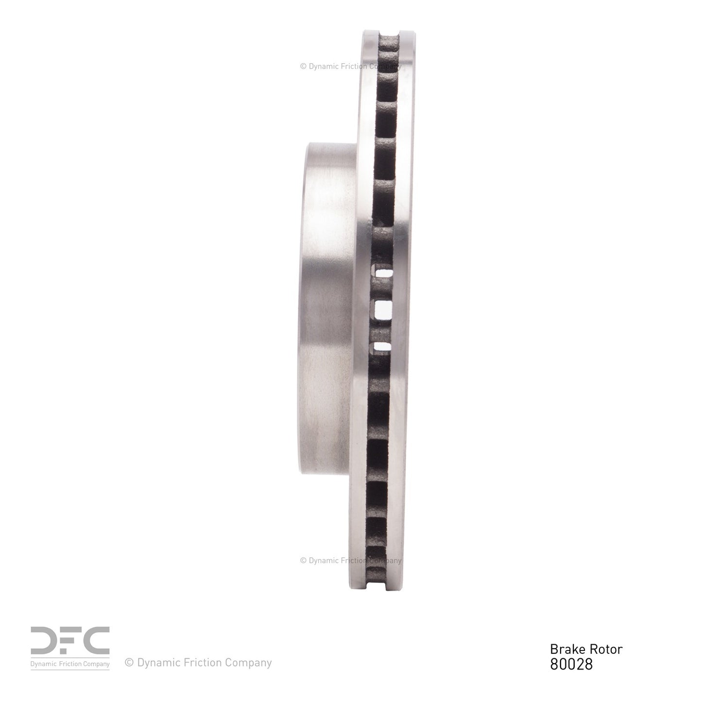 Dynamic Friction Company Disc Brake Rotor 600-80028