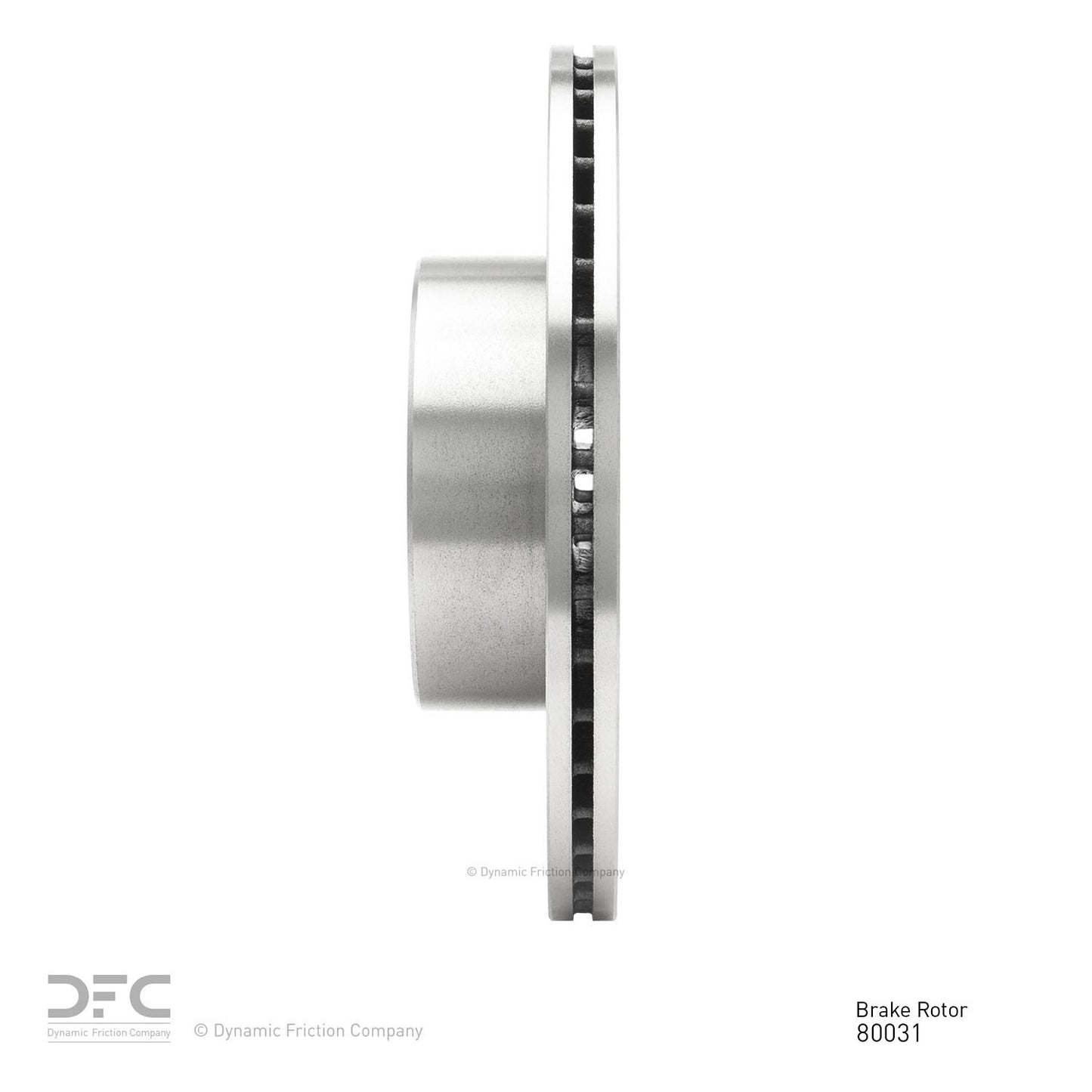 Dynamic Friction Company Disc Brake Rotor 600-80031