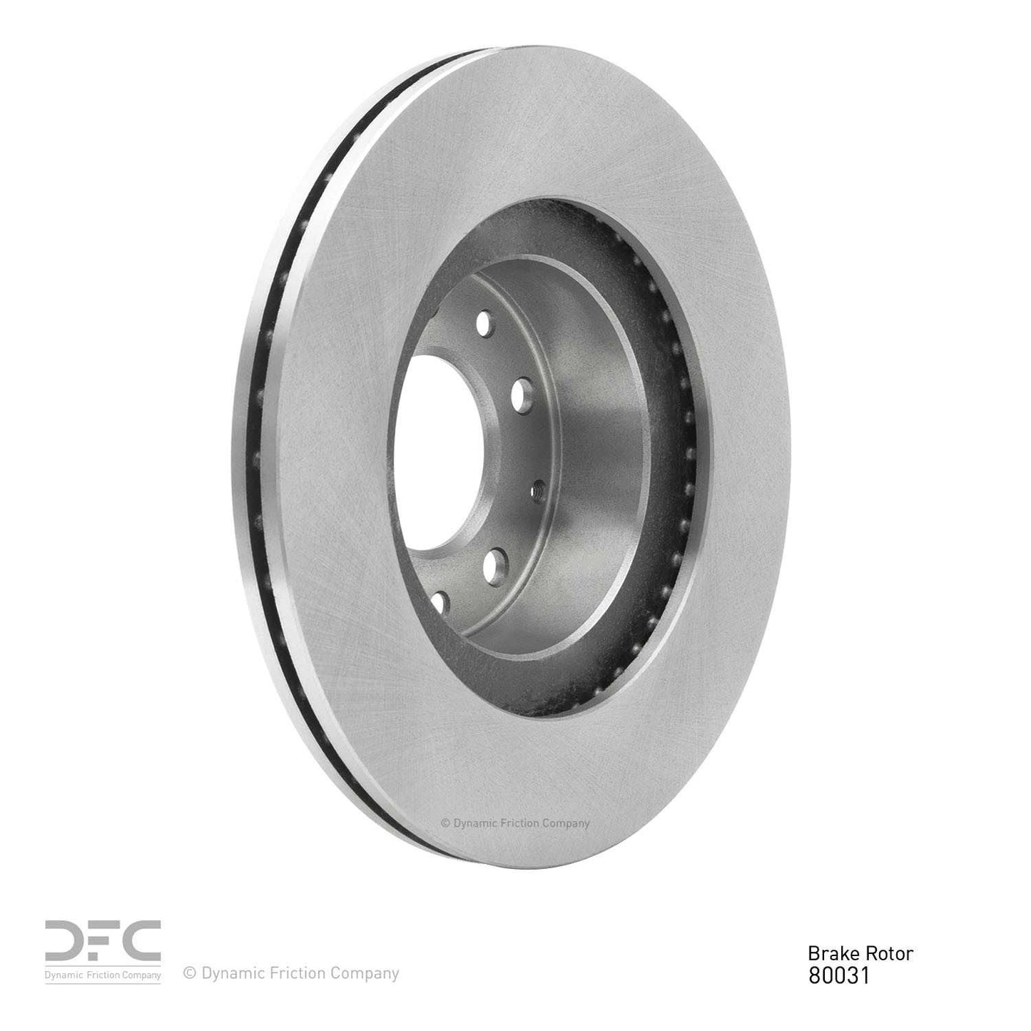 Dynamic Friction Company Disc Brake Rotor 600-80031