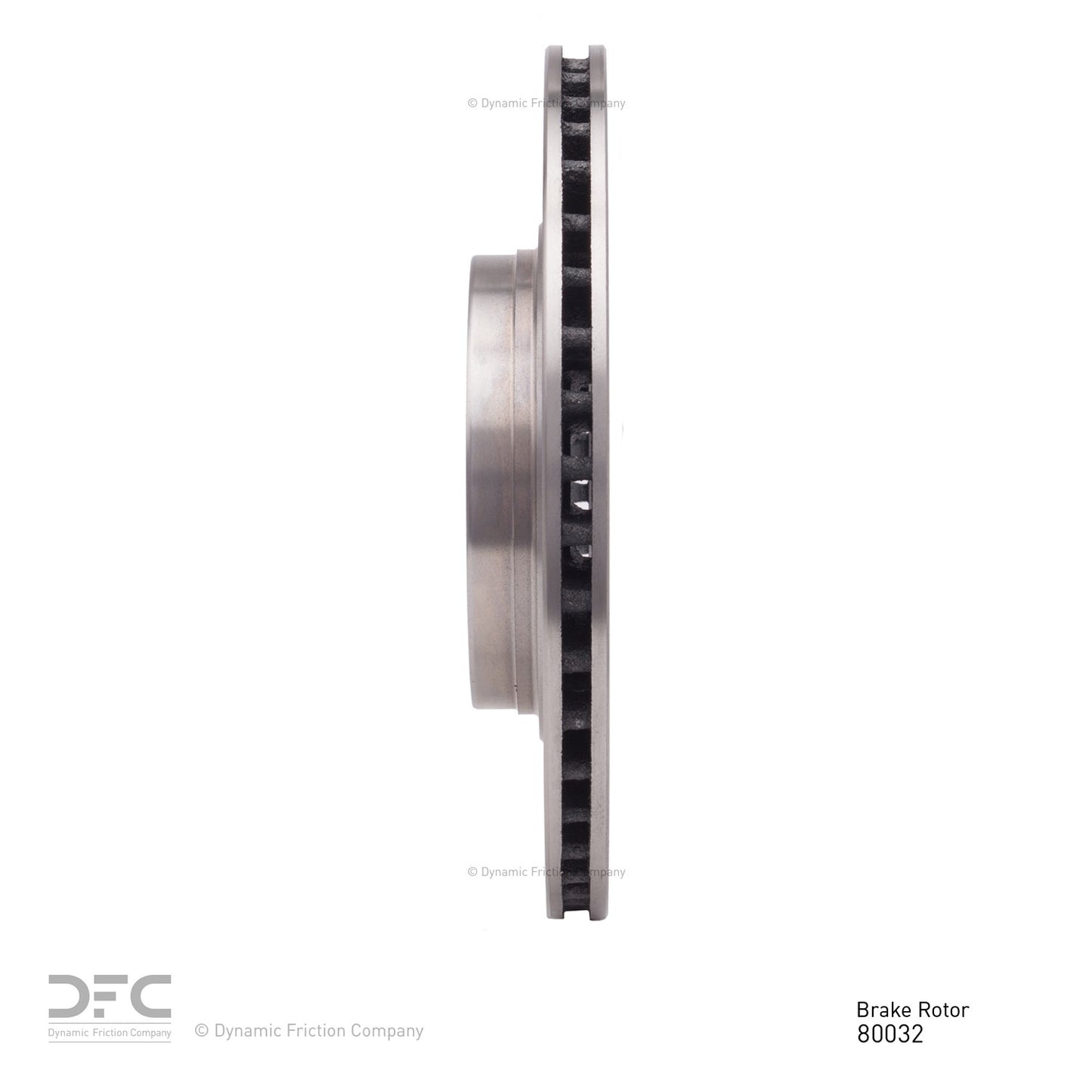 Dynamic Friction Company Disc Brake Rotor 600-80032
