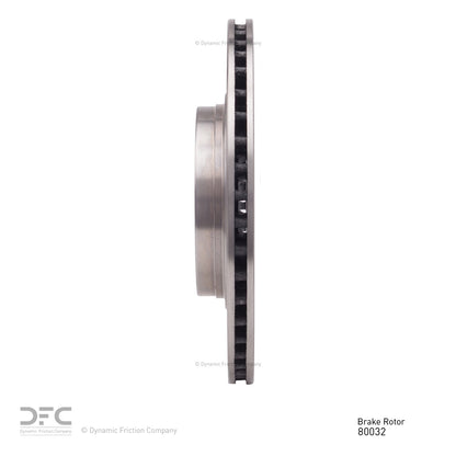Dynamic Friction Company Disc Brake Rotor 600-80032