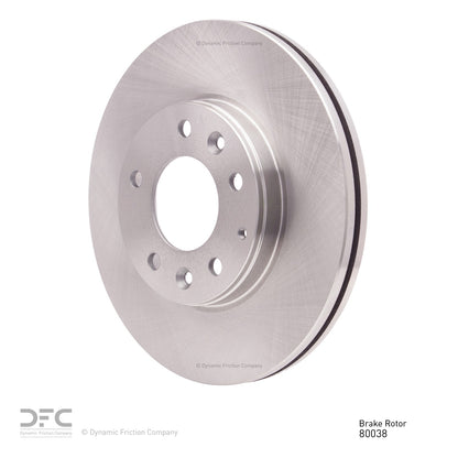 Dynamic Friction Company Disc Brake Rotor 600-80038