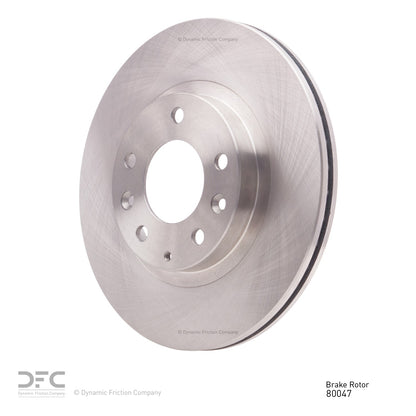 Dynamic Friction Company Disc Brake Rotor 600-80047