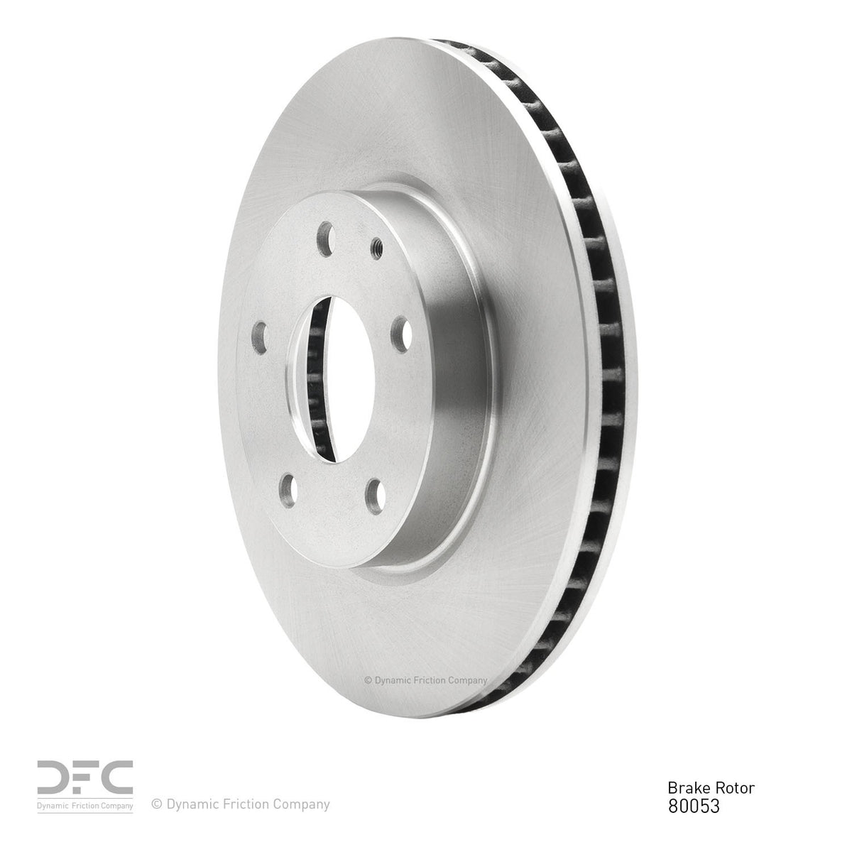 Dynamic Friction Company Disc Brake Rotor 600-80053