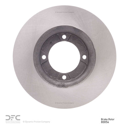 Dynamic Friction Company Disc Brake Rotor 600-80054