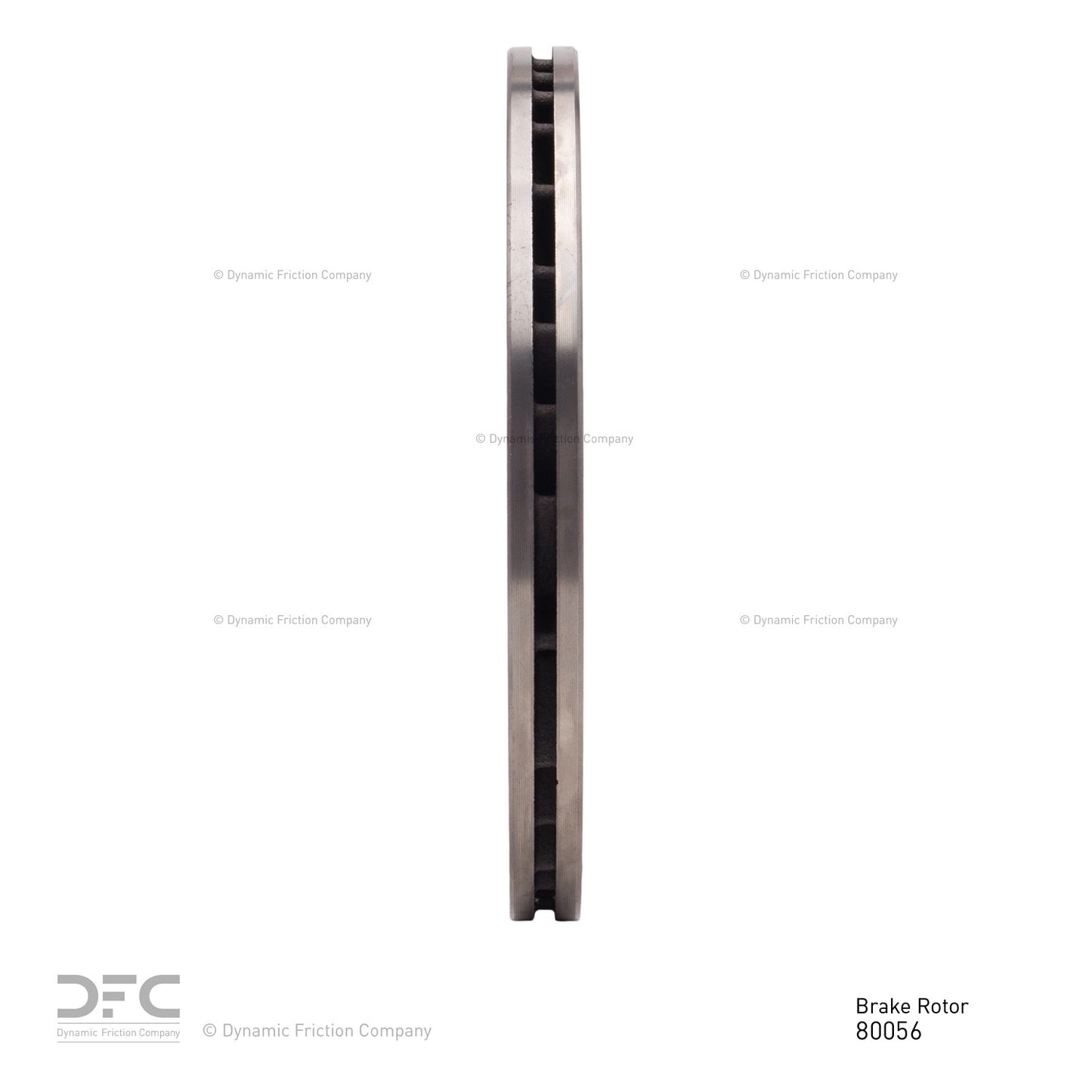 Dynamic Friction Company Disc Brake Rotor 600-80056