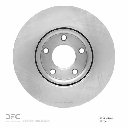 Dynamic Friction Company Disc Brake Rotor 600-80065