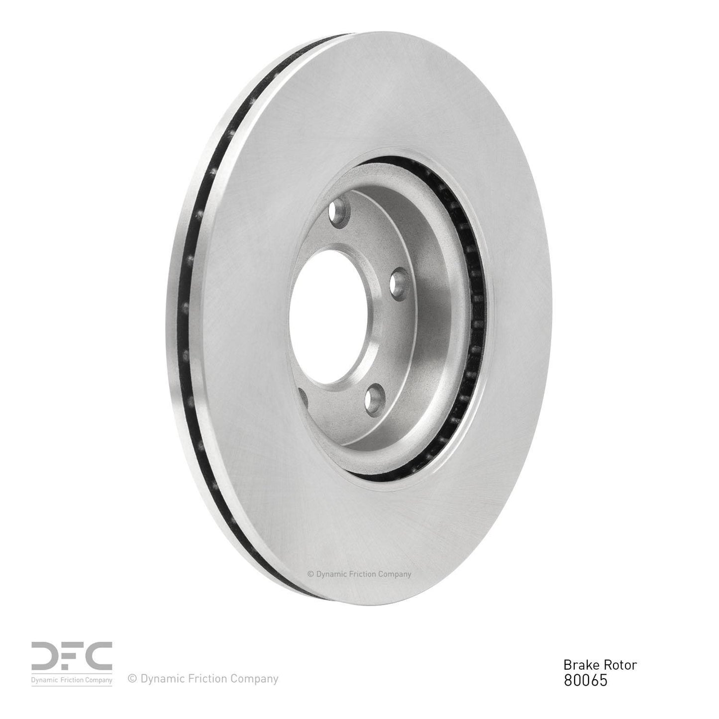 Dynamic Friction Company Disc Brake Rotor 600-80065