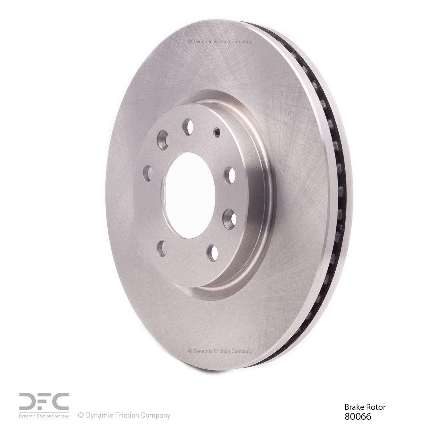 Dynamic Friction Company Disc Brake Rotor 600-80066