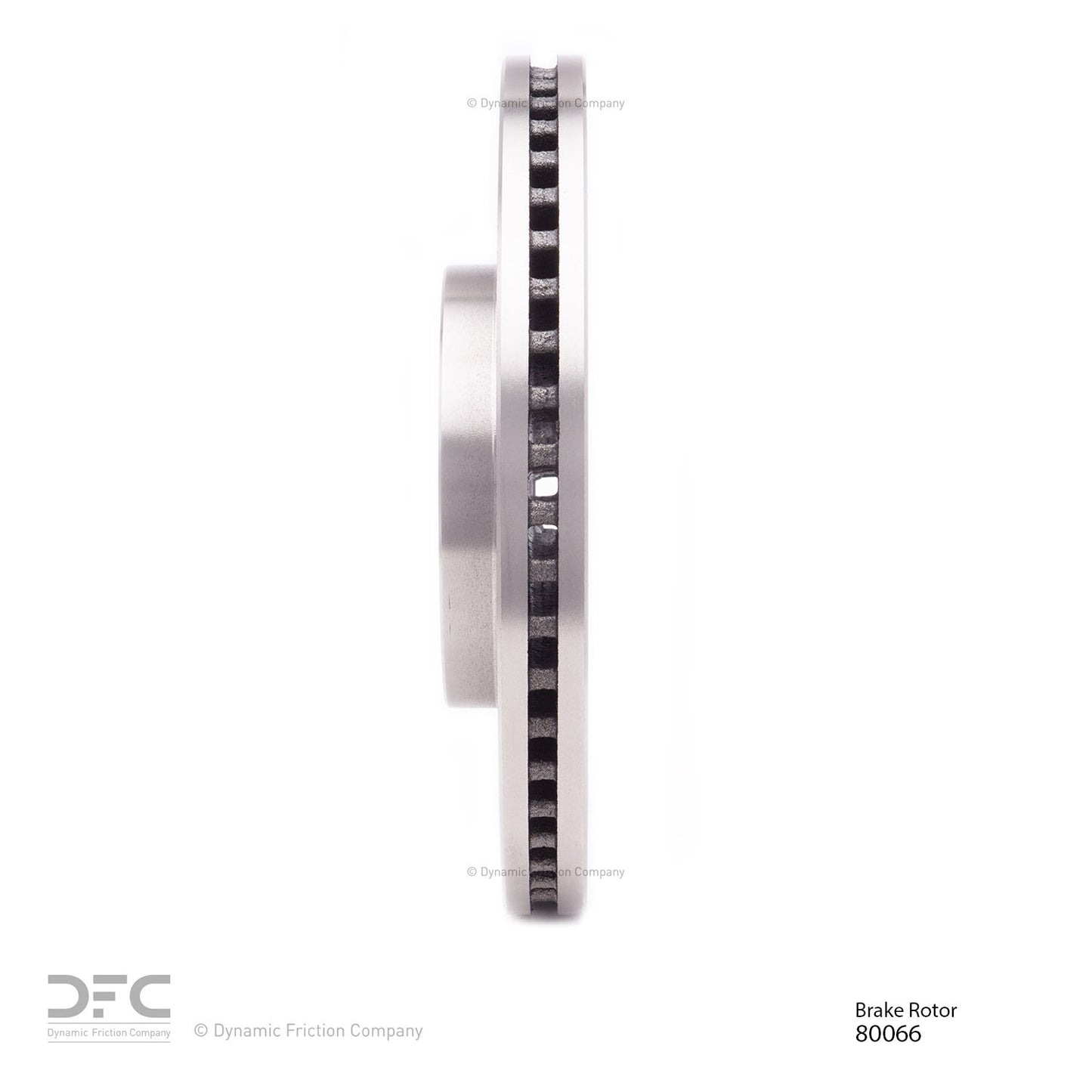 Dynamic Friction Company Disc Brake Rotor 600-80066