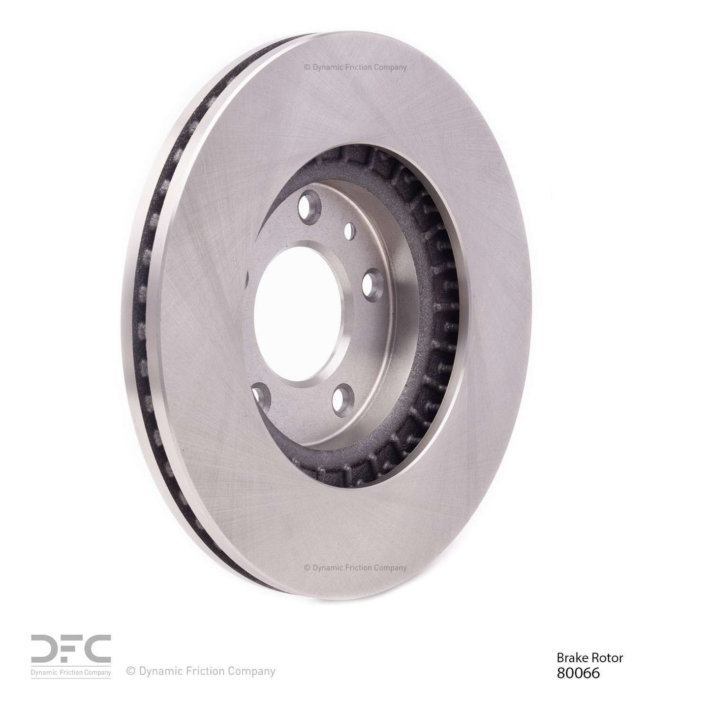 Dynamic Friction Company Disc Brake Rotor 600-80066