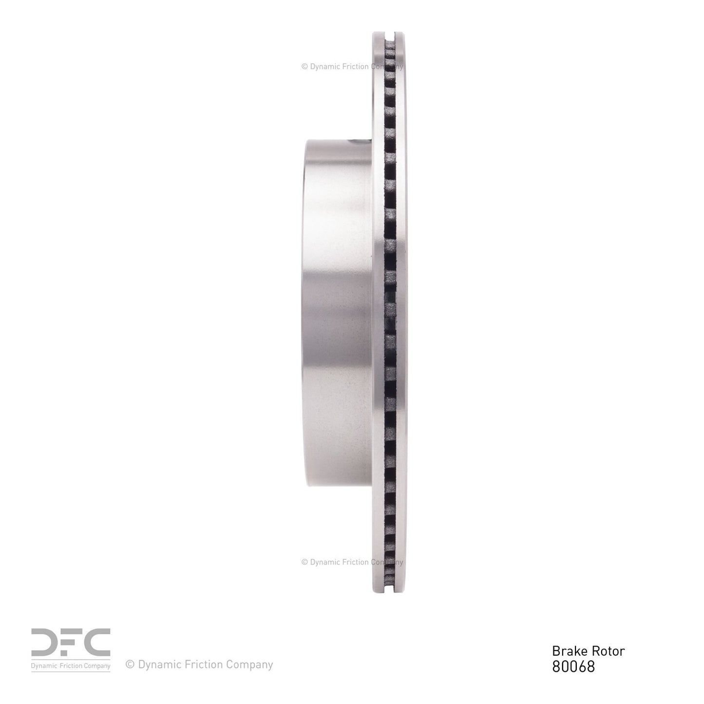 Dynamic Friction Company Disc Brake Rotor 600-80068
