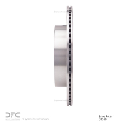 Dynamic Friction Company Disc Brake Rotor 600-80068