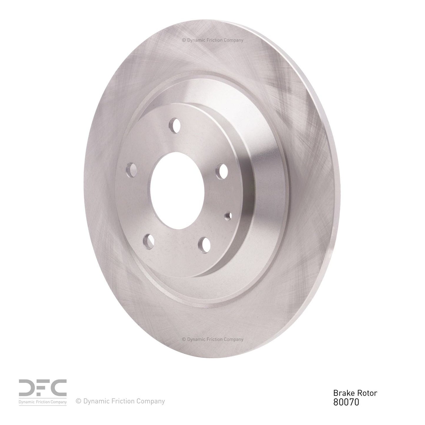 Dynamic Friction Company Disc Brake Rotor 600-80070
