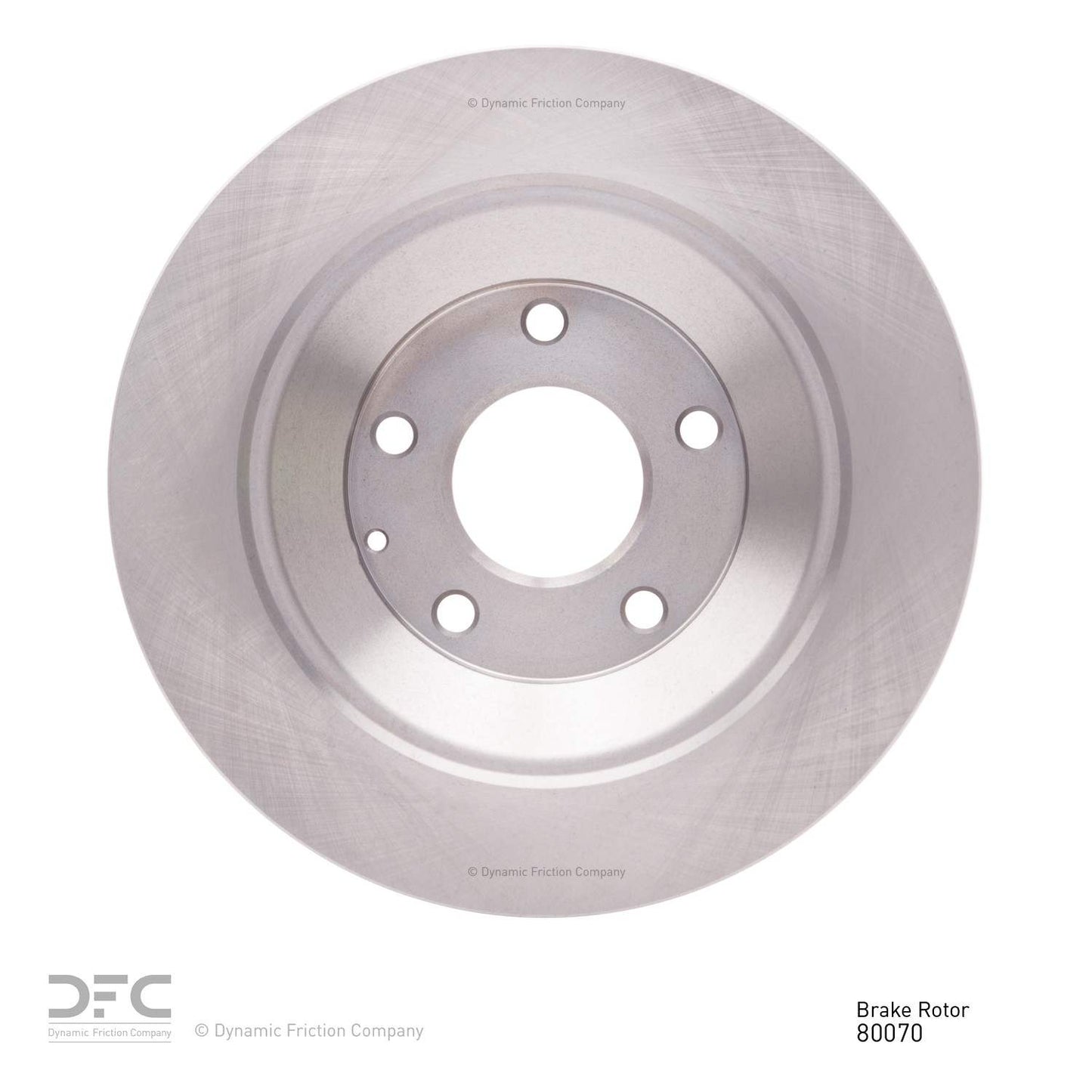 Dynamic Friction Company Disc Brake Rotor 600-80070