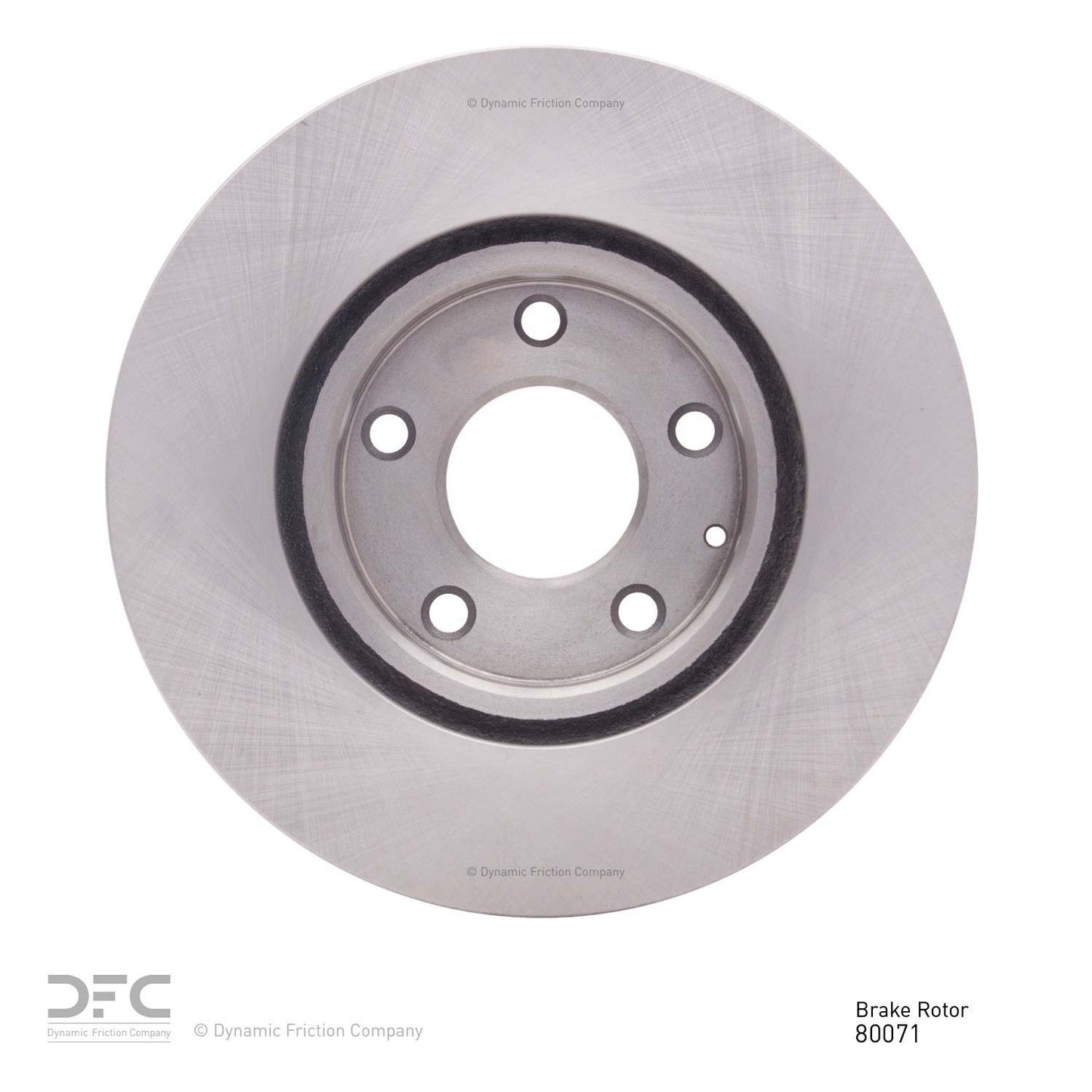 Dynamic Friction Company Disc Brake Rotor 600-80071