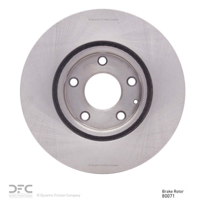 Dynamic Friction Company Disc Brake Rotor 600-80071