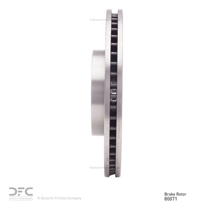 Dynamic Friction Company Disc Brake Rotor 600-80071