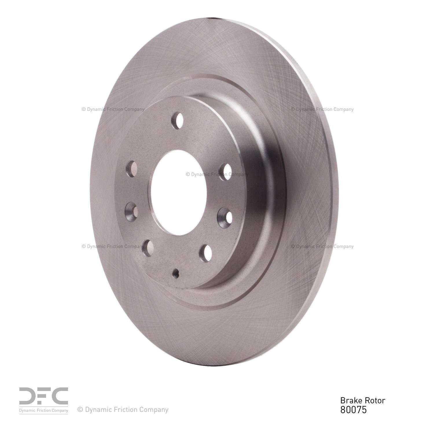 Dynamic Friction Company Disc Brake Rotor 600-80075