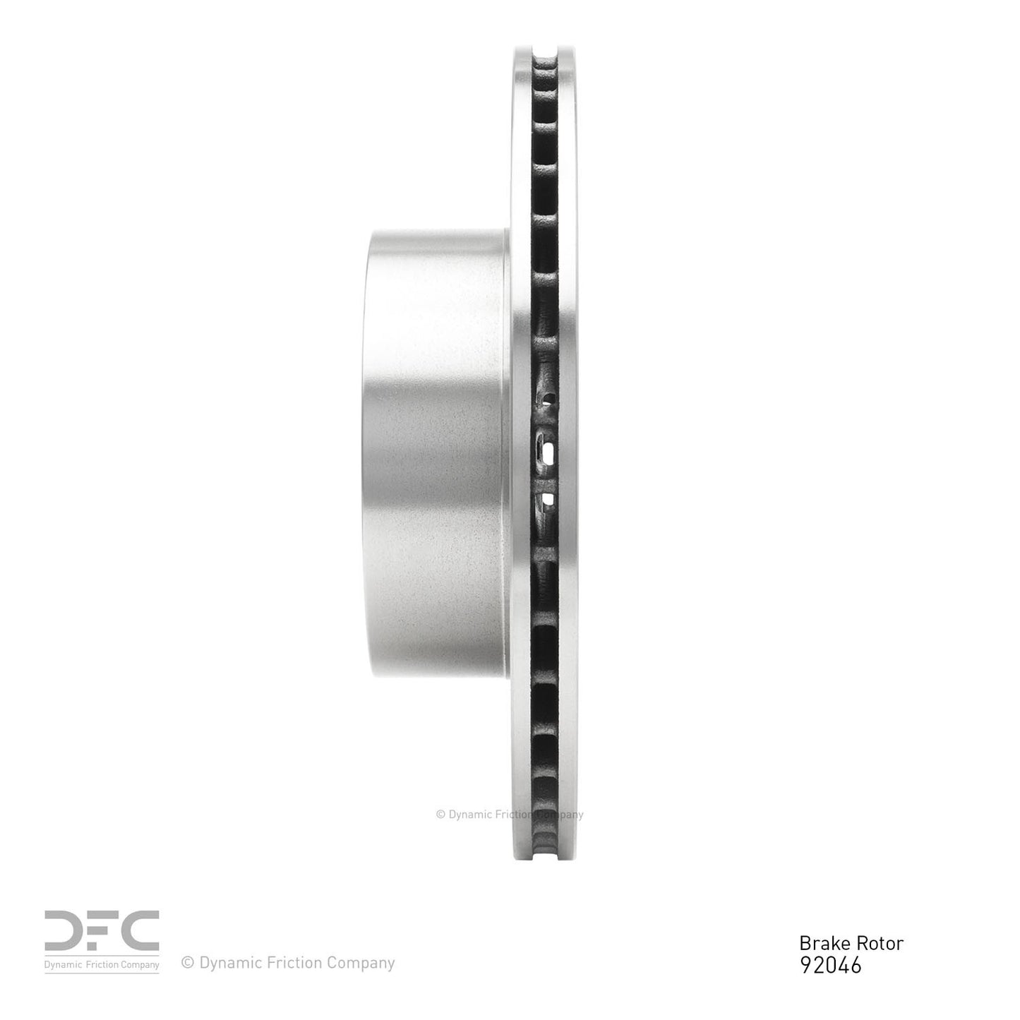 Dynamic Friction Company Disc Brake Rotor 600-92046