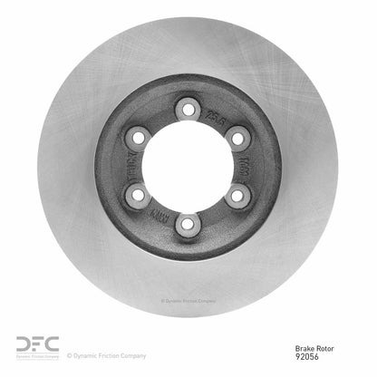 Dynamic Friction Company Disc Brake Rotor 600-92056