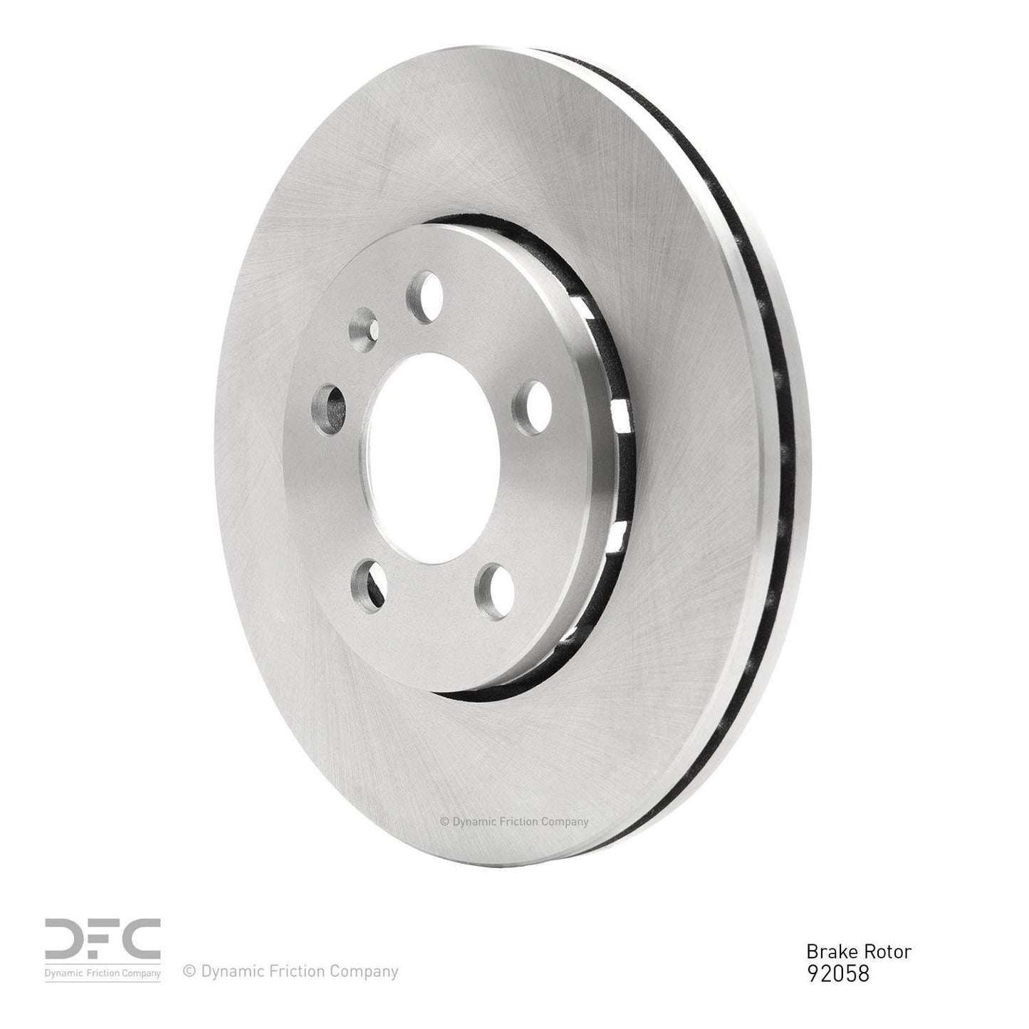 Dynamic Friction Company Disc Brake Rotor 600-92058