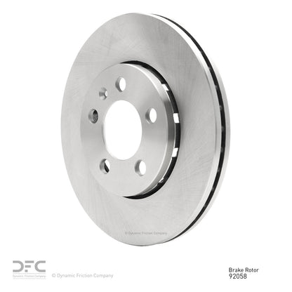 Dynamic Friction Company Disc Brake Rotor 600-92058