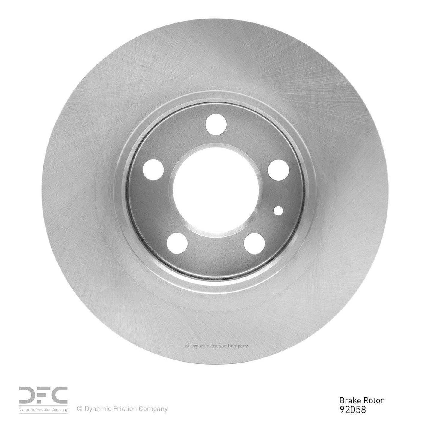 Dynamic Friction Company Disc Brake Rotor 600-92058
