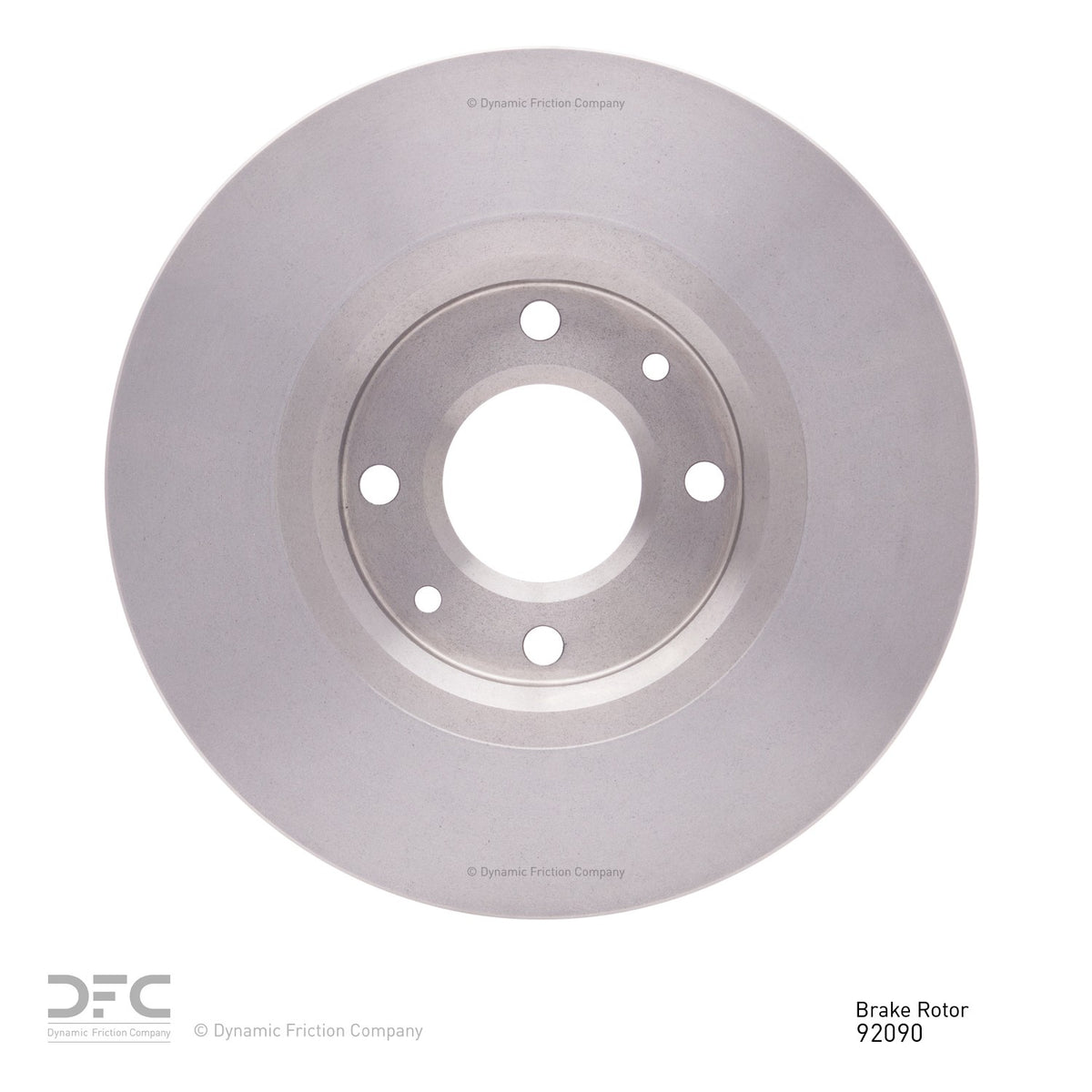 Dynamic Friction Company Disc Brake Rotor 600-92090