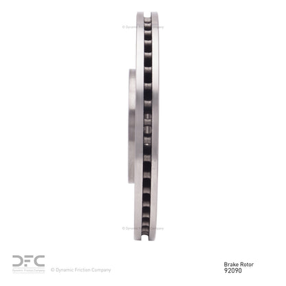 Dynamic Friction Company Disc Brake Rotor 600-92090