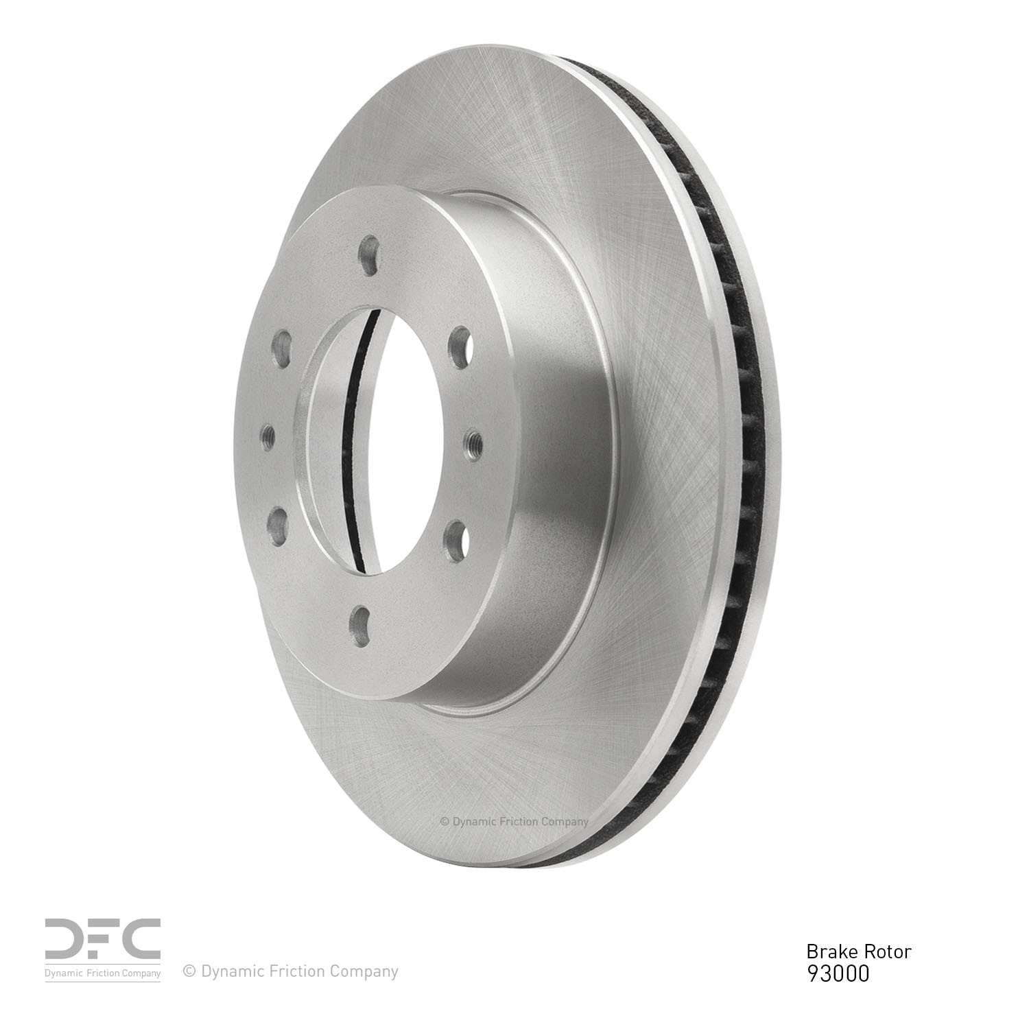 Dynamic Friction Company Disc Brake Rotor 600-93000