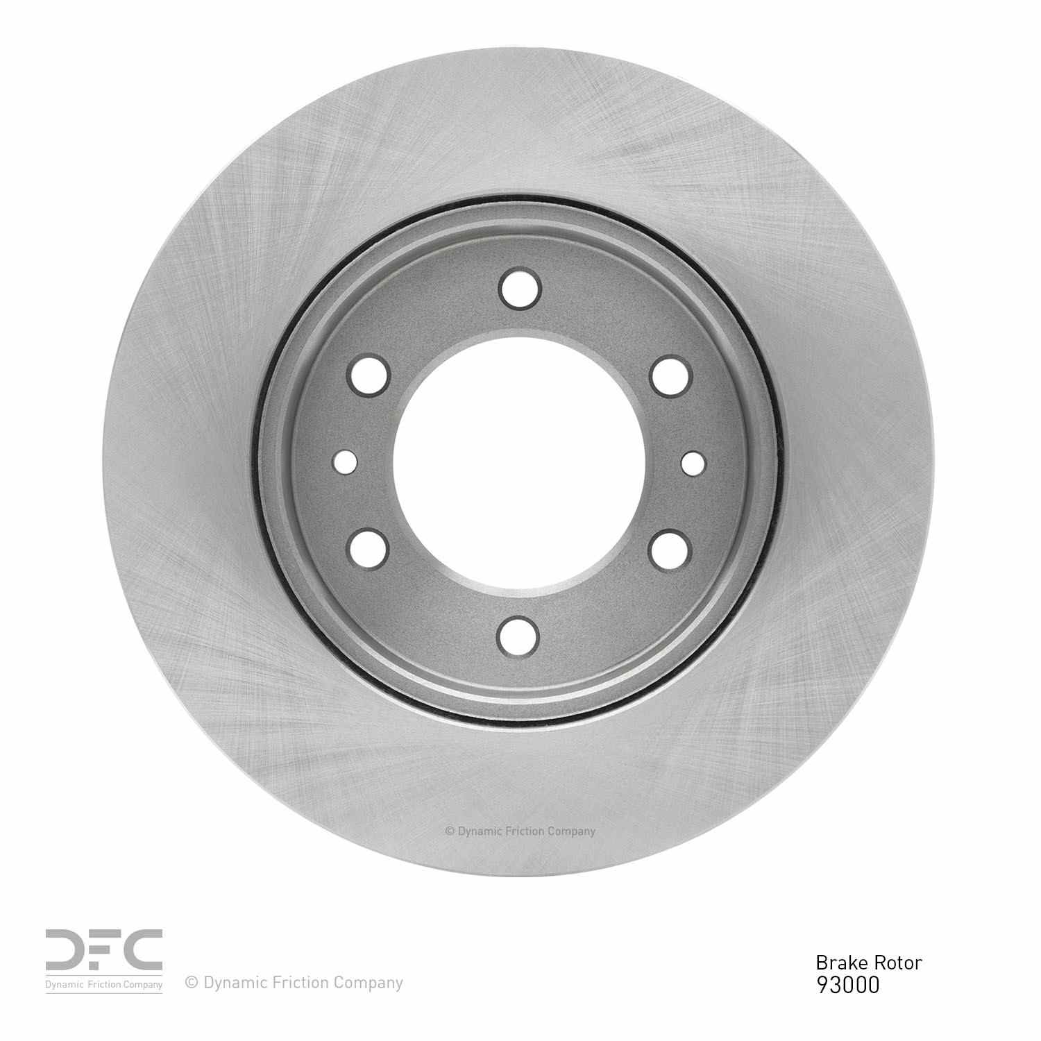 Dynamic Friction Company Disc Brake Rotor 600-93000