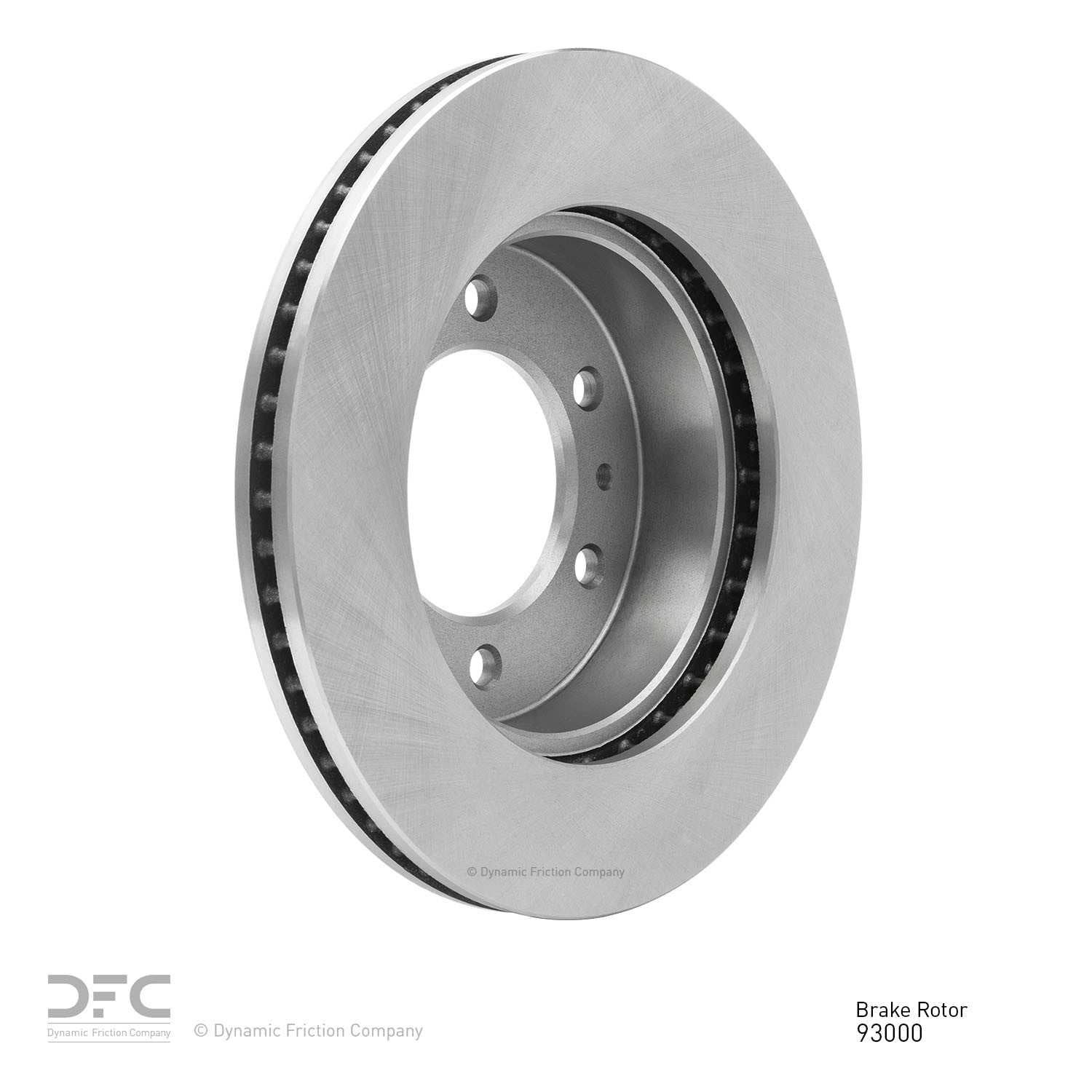 Dynamic Friction Company Disc Brake Rotor 600-93000