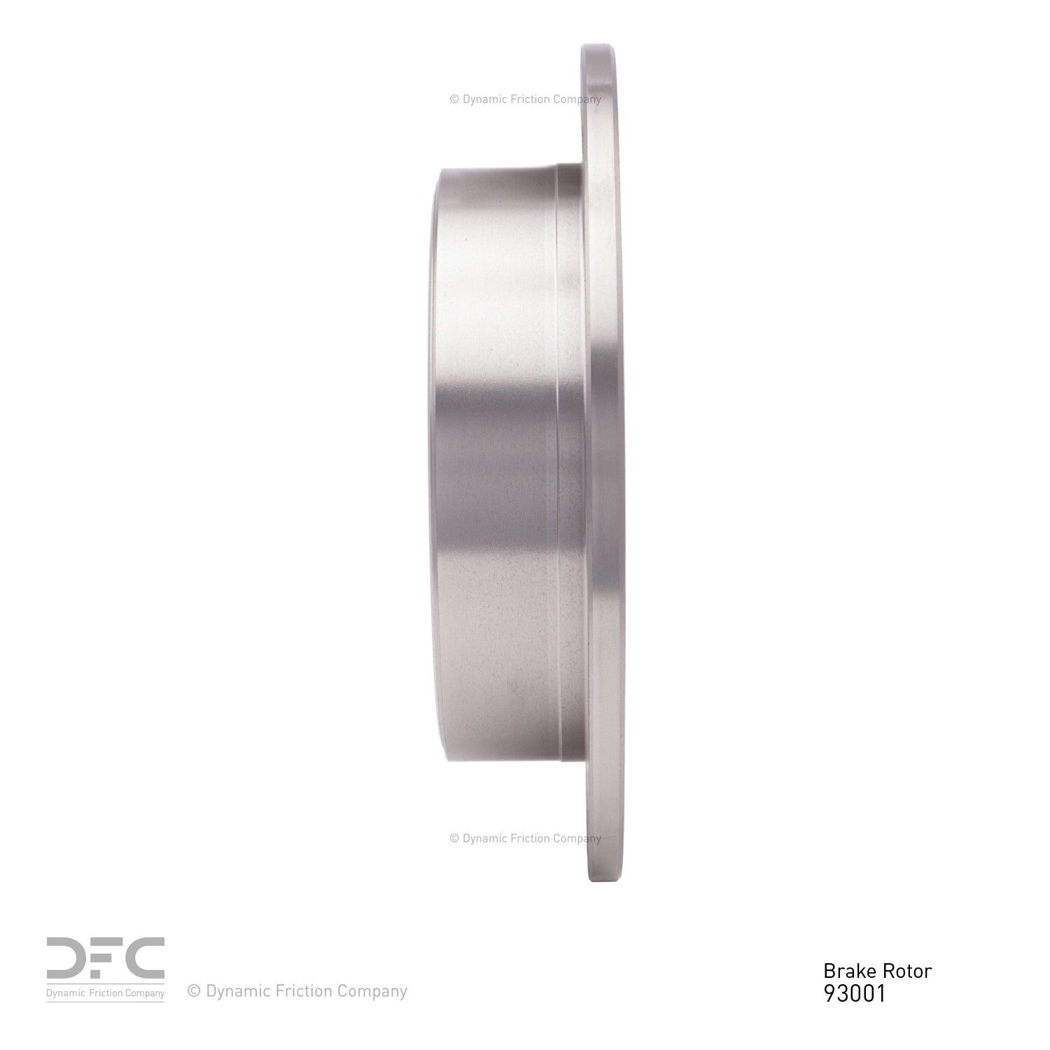 Dynamic Friction Company Disc Brake Rotor 600-93001