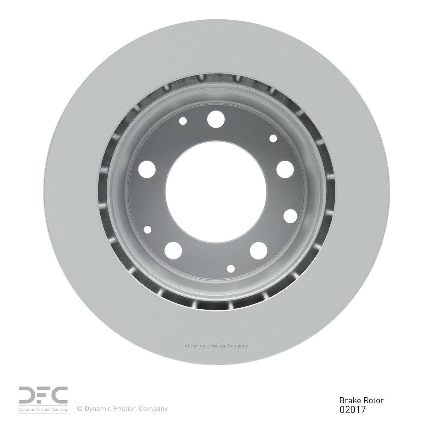 Dynamic Friction Company Disc Brake Rotor 604-02017