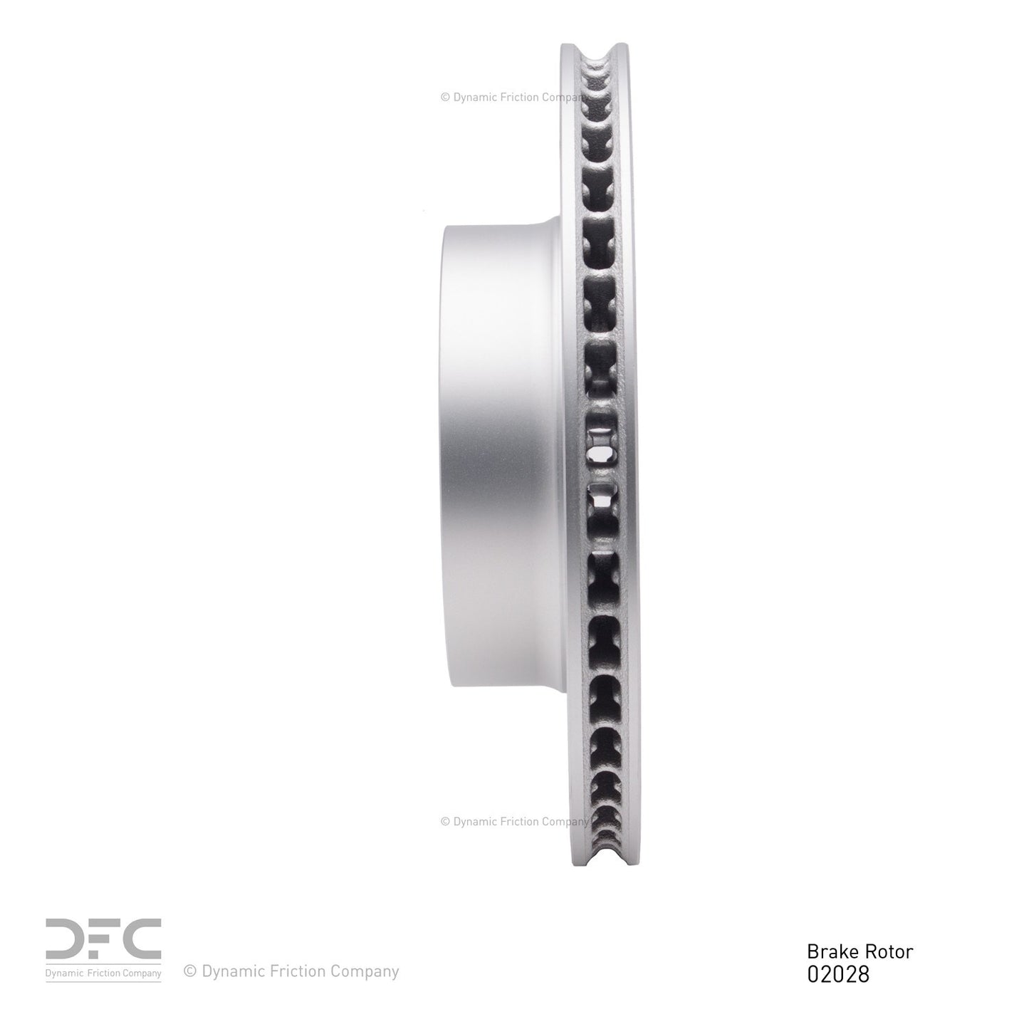 Dynamic Friction Company Disc Brake Rotor 604-02028
