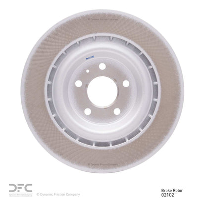 Dynamic Friction Company Disc Brake Rotor 604-02102