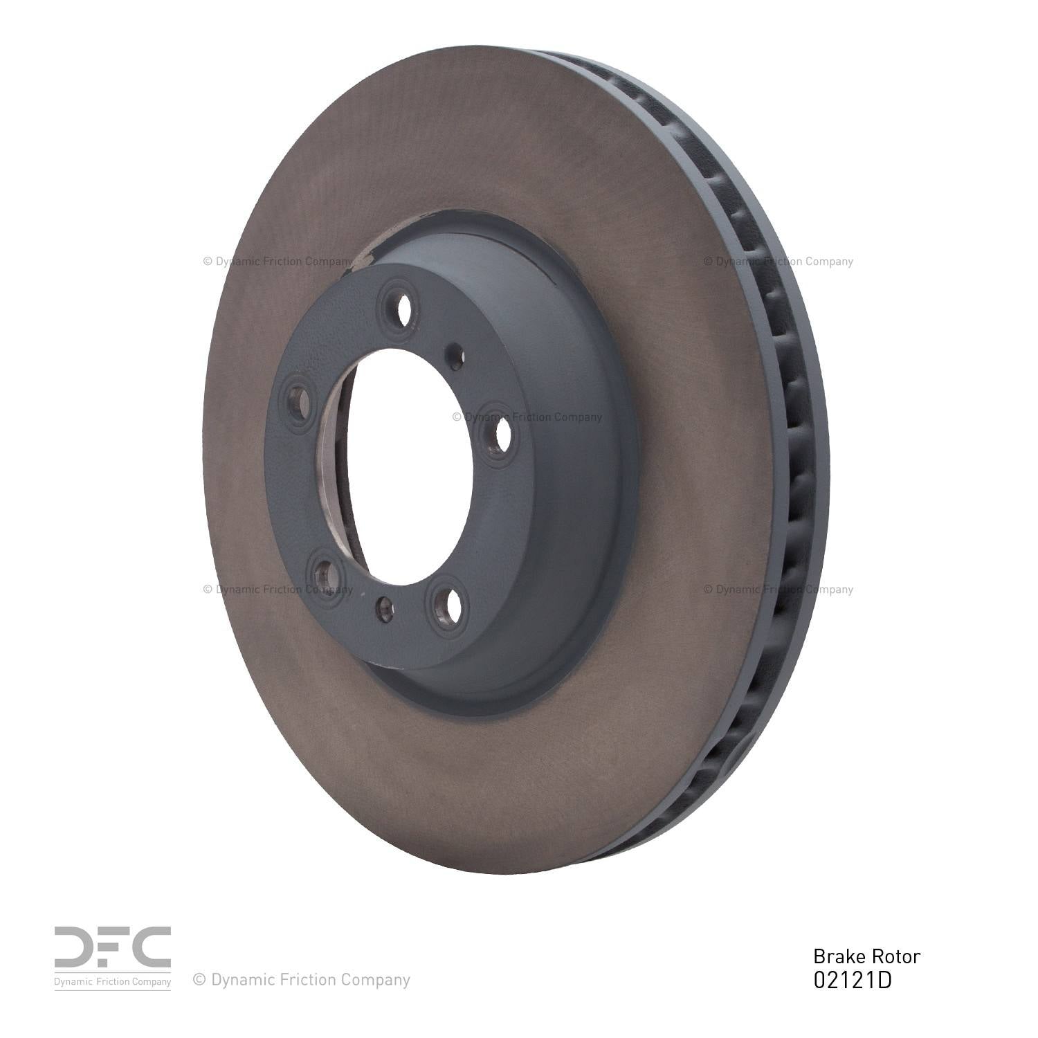 Dynamic Friction Company Disc Brake Rotor 604-02121D