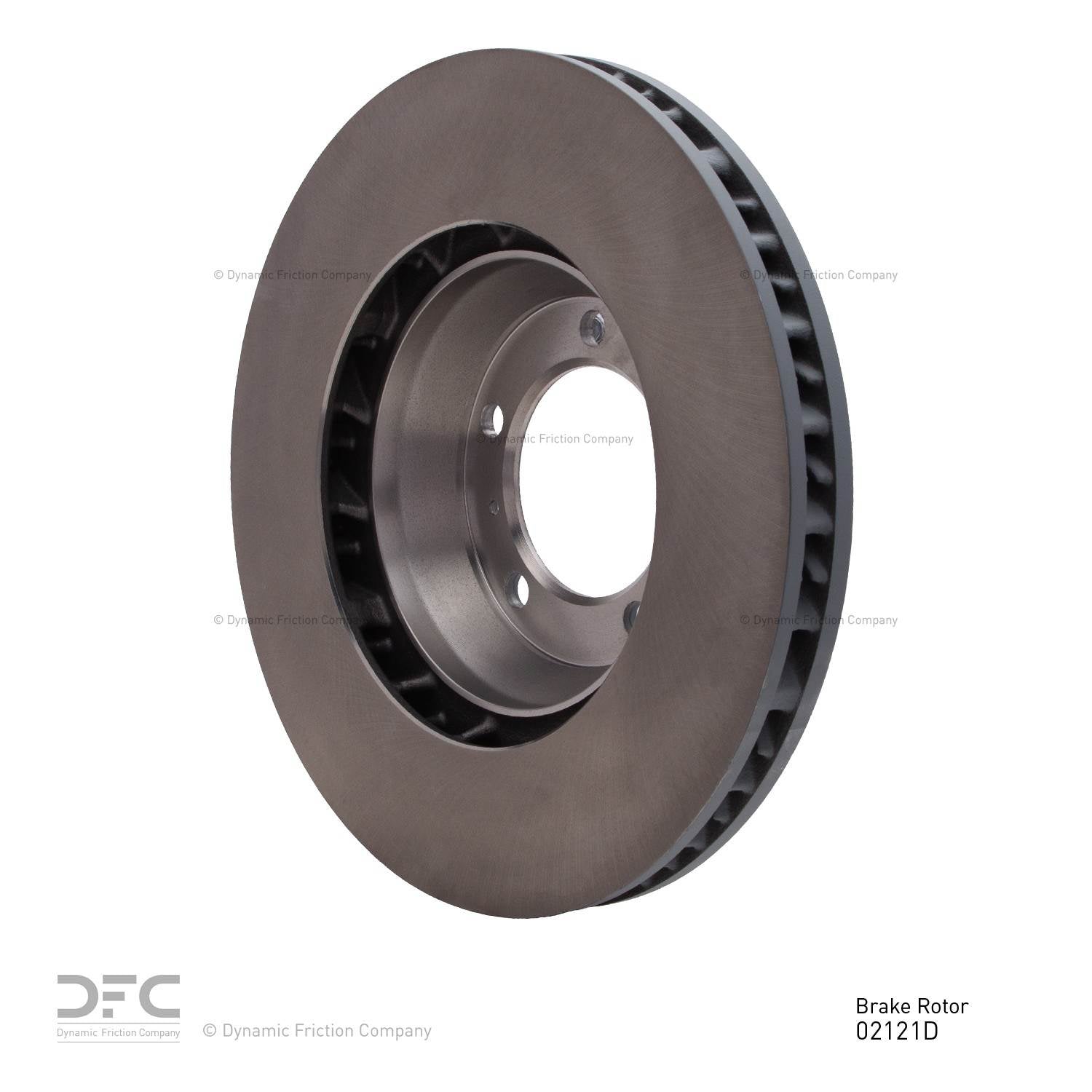 Dynamic Friction Company Disc Brake Rotor 604-02121D