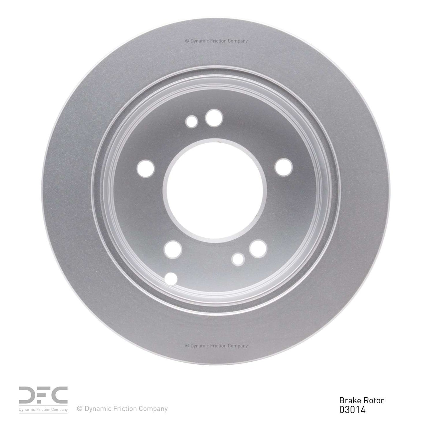 Dynamic Friction Company Disc Brake Rotor 604-03014