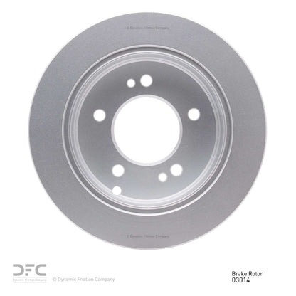 Dynamic Friction Company Disc Brake Rotor 604-03014