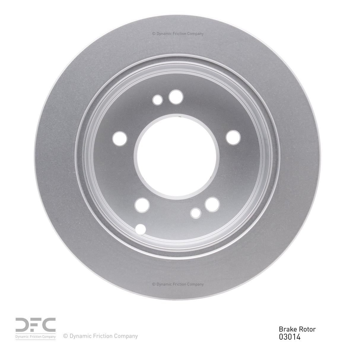 Dynamic Friction Company Disc Brake Rotor 604-03014