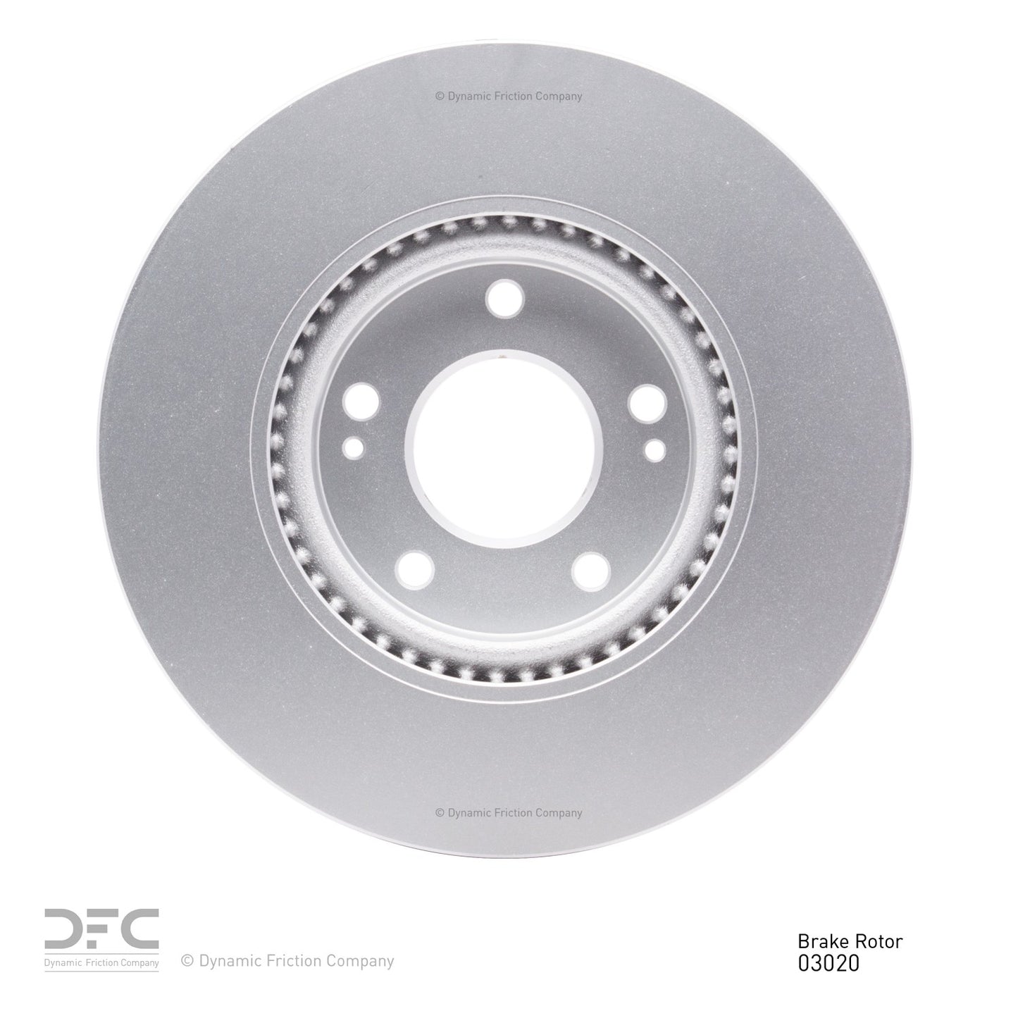 Dynamic Friction Company Disc Brake Rotor 604-03020