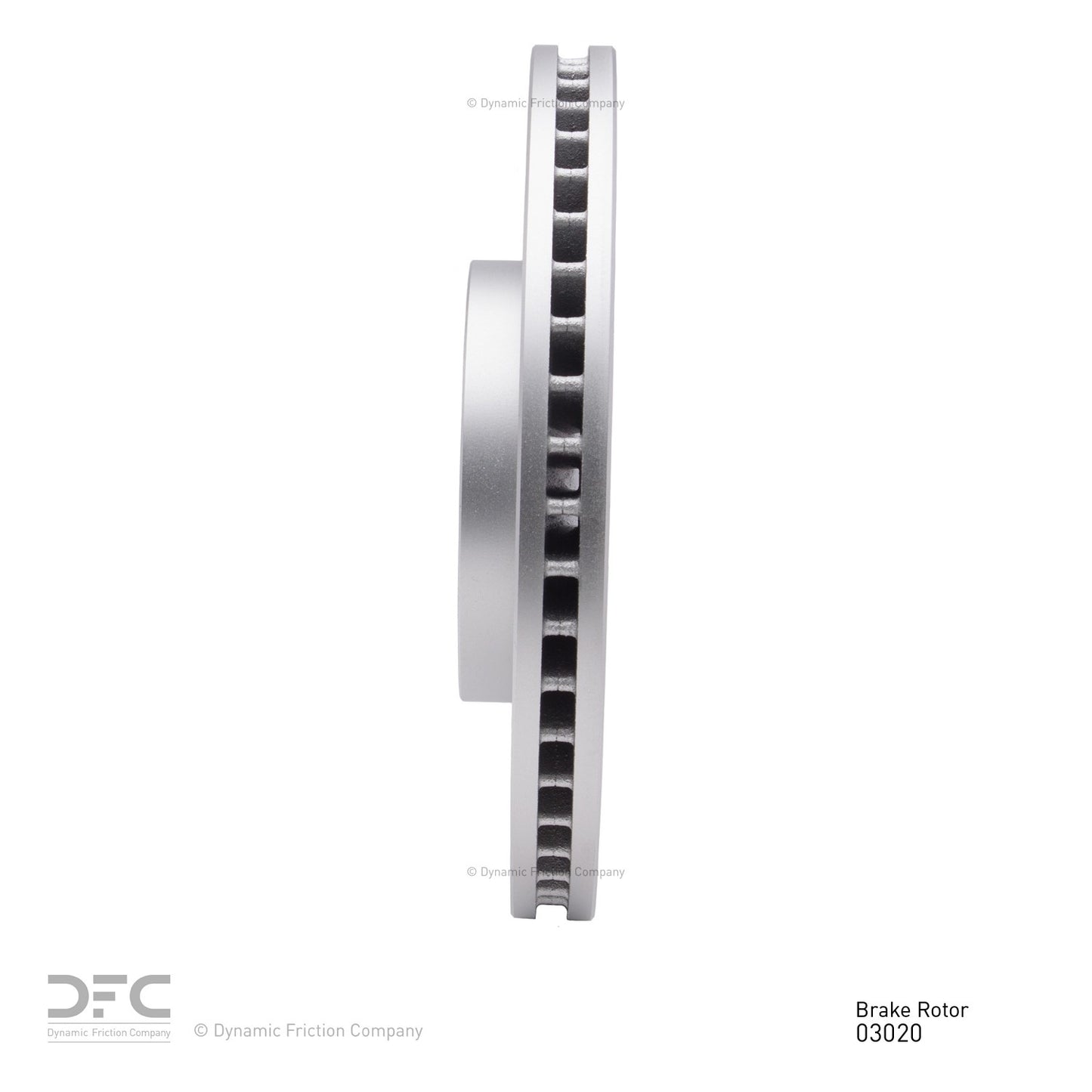 Dynamic Friction Company Disc Brake Rotor 604-03020