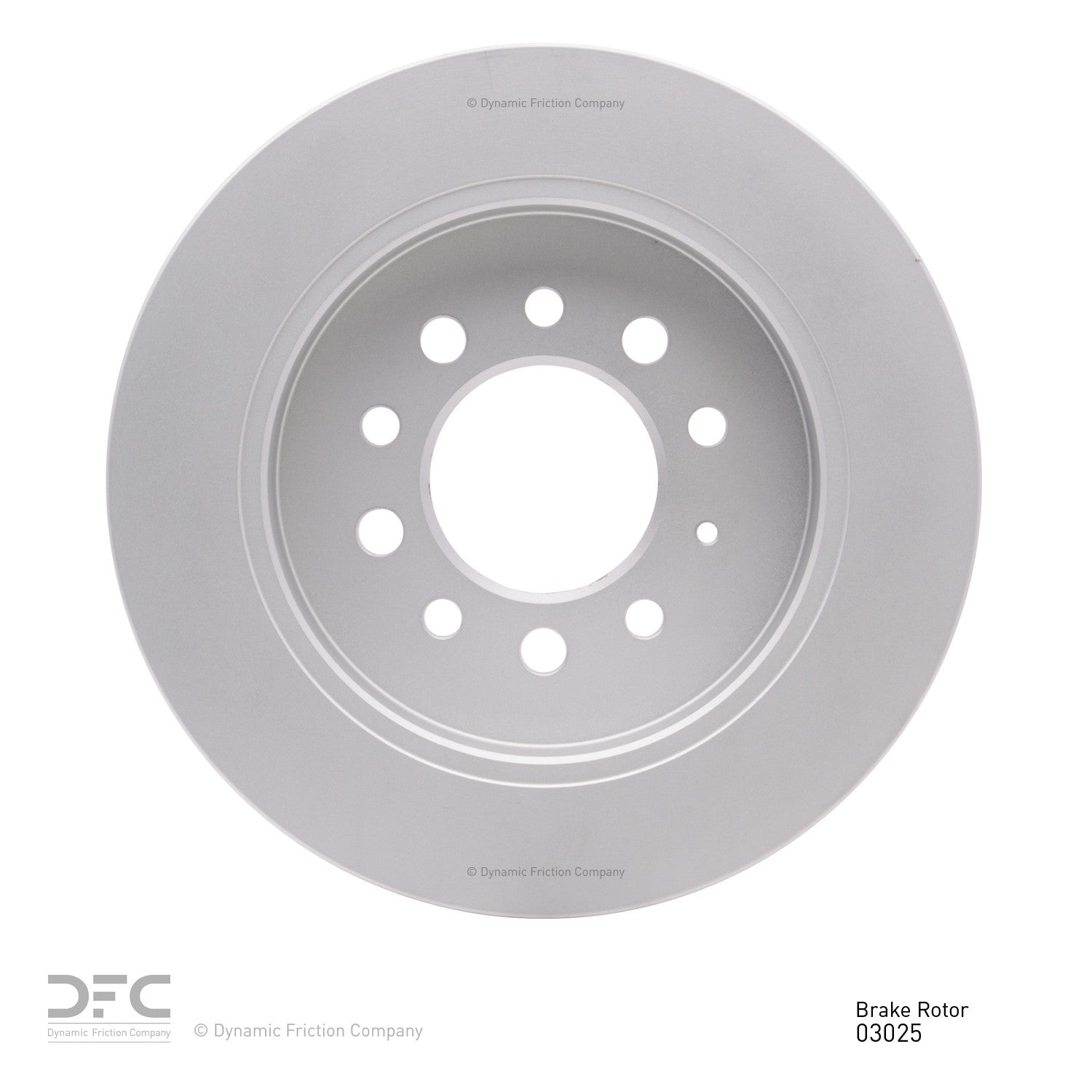 Dynamic Friction Company Disc Brake Rotor 604-03025