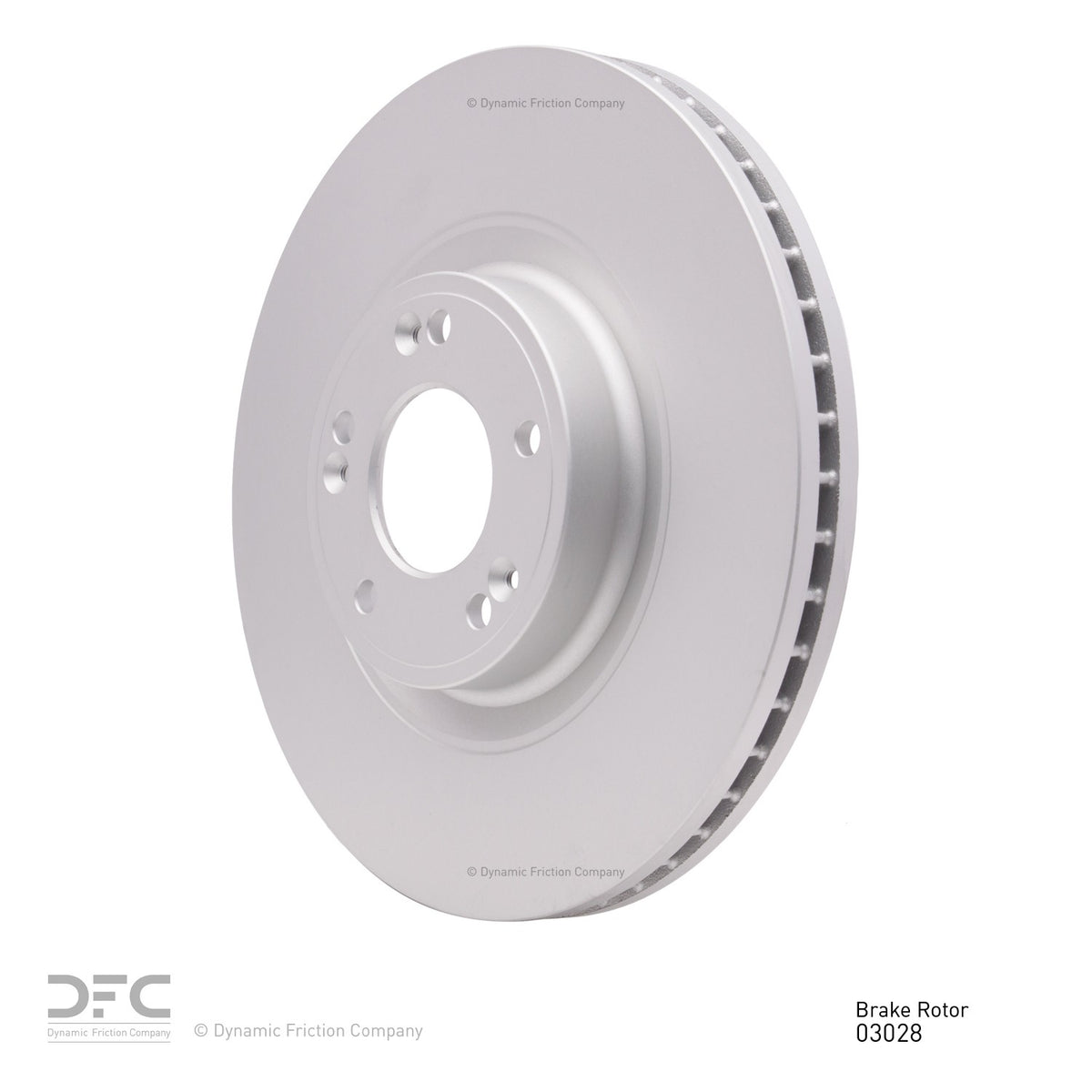 Dynamic Friction Company Disc Brake Rotor 604-03028