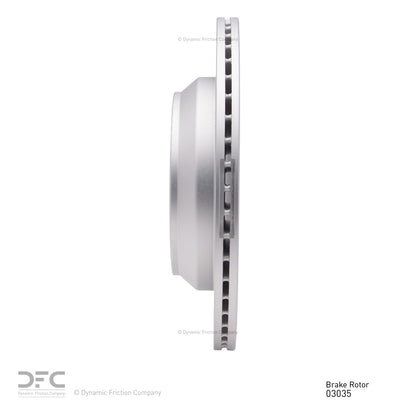 Dynamic Friction Company Disc Brake Rotor 604-03035